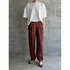 DEVEAUX FLOWER PRINT EASY PANTs 詳細画像