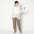 CRUNCHY LINEN V-NECK SHIRT 詳細画像