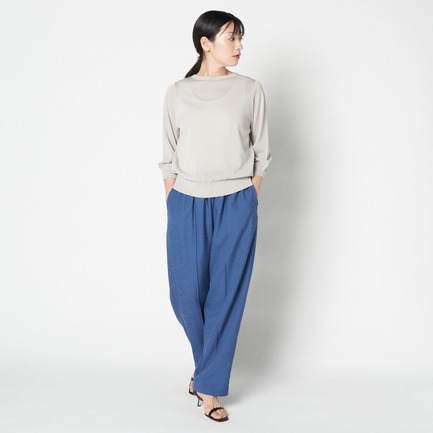 LINEN TOUCH TAPERED PT 詳細画像 ブラック 13