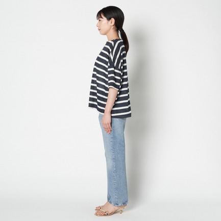 NATURAL LINEN CUT PULLOVER 詳細画像 ネイビー 7