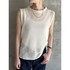 LINEN MIDDLEGAUGE CREW VEST 詳細画像