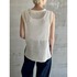 LINEN MIDDLEGAUGE CREW VEST 詳細画像