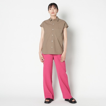 COTTON LOAN N/S SHIRT 詳細画像 ダークブラウン 11