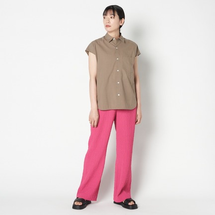 COTTON LOAN N/S SHIRT 詳細画像 ダークブラウン 12