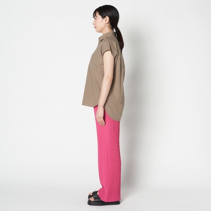 COTTON LOAN N/S SHIRT 詳細画像 ダークブラウン 8