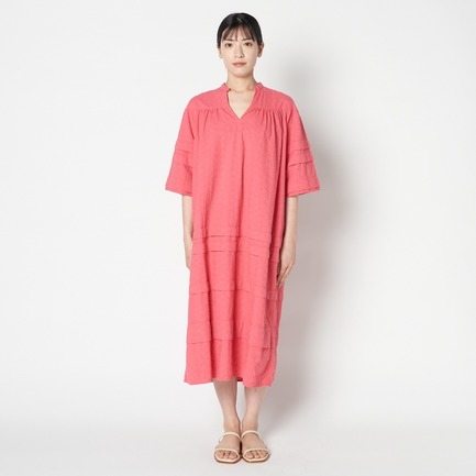 ETHNICALCOTTON LACE CAFTAN OP 詳細画像 ピンク 1