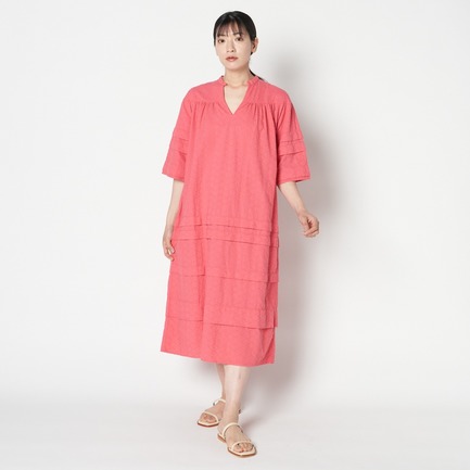 ETHNICALCOTTON LACE CAFTAN OP 詳細画像 ピンク 6