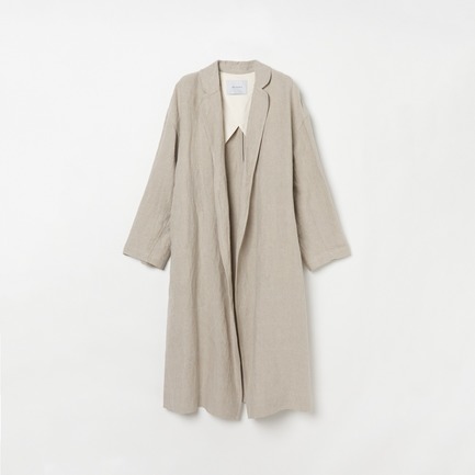 NEW DUNGAREES LINEN OVER COAT 詳細画像 ベージュ 1