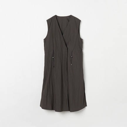 NYLON TAFFETA GILET OP 詳細画像 チャコールグレー 1