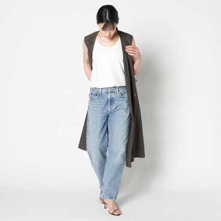 NYLON TAFFETA GILET OP 詳細画像 チャコールグレー 5