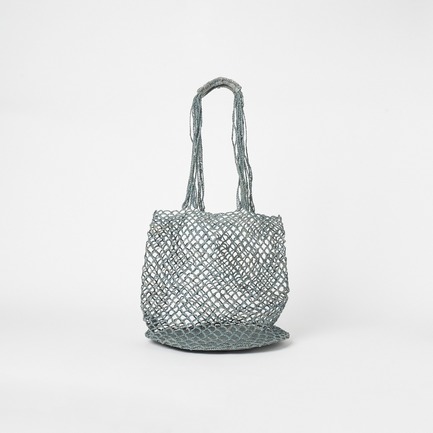 RAFFIA MESH BAG