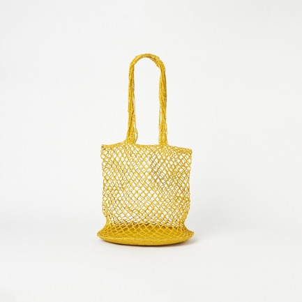 RAFFIA MESH BAG