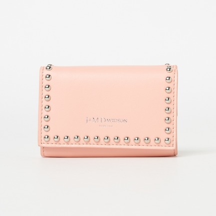 FOLD WALLET WITH STUDS