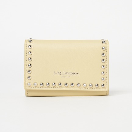 FOLD WALLET WITH STUDS