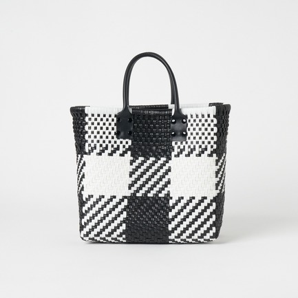 PLASTIC WOVEN TOTE BAG 詳細画像 ブラック 1