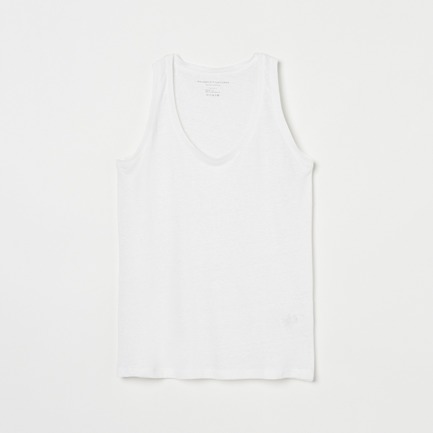 LINEN ELASTHANNE TANK TOP