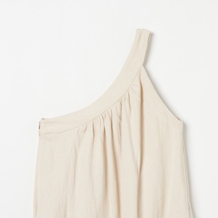 ONE Shoulder Dress 詳細画像 アイボリー 2