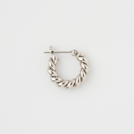 Mini Twist Hoops ER PLT 詳細画像 シルバー 2