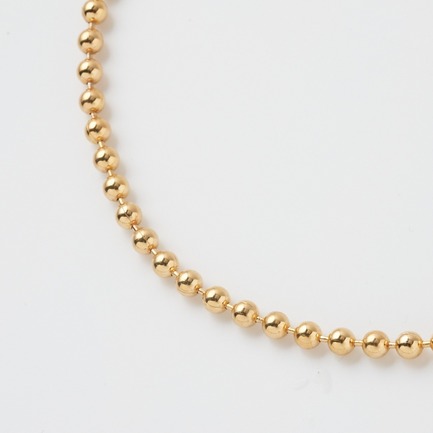 Ball Chain Necklace 45cm 詳細画像 ゴールド 2