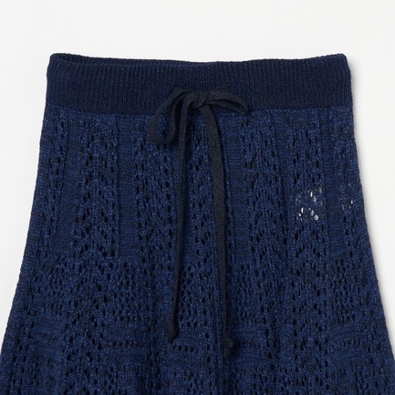 WHOLEGARMENT LONG SKIRT 詳細画像 ネイビー 2
