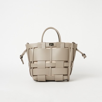 WOVEN MIDI SHOPPER