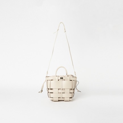 WOVEN MIDI SHOPPER 詳細画像 ライトグレー 4