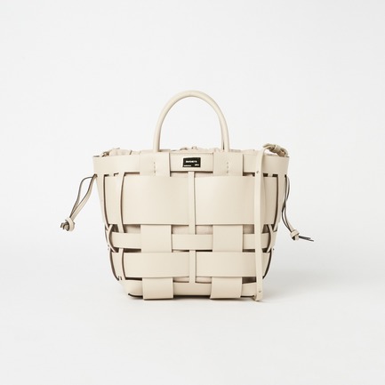 WOVEN MIDI SHOPPER