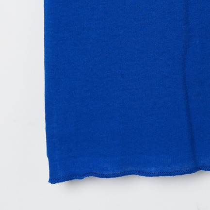 【smooth skin series】SHEER RIB JERSEY TURTLE 詳細画像 ブルー 4
