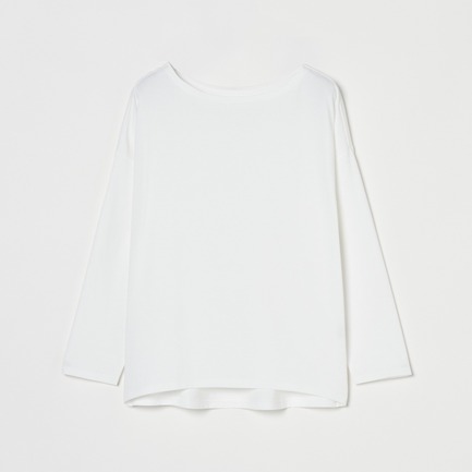 POWDERY COTTON LOOSE LONGSLEEVE 詳細画像 ホワイト 1