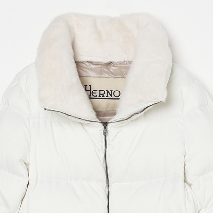 FAKEFUR COLLAR COAT 詳細画像 ホワイト 7