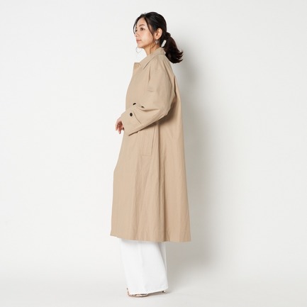 FRONT TUCK COAT 詳細画像 ベージュ 9