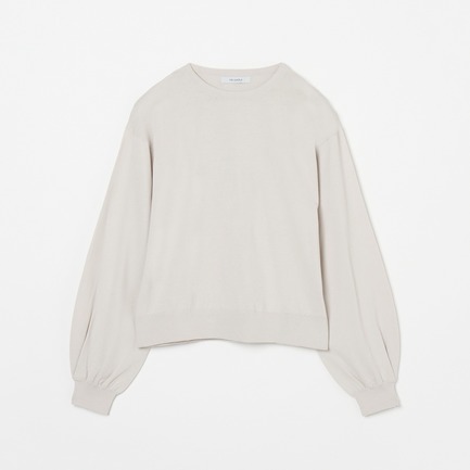 HIGH GAUGE CROPPED CREW NECK