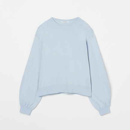 HIGH GAUGE CROPPED CREW NECK