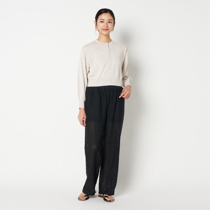 HIGH GAUGE CROPPED CARDIGAN 詳細画像 サックス 6