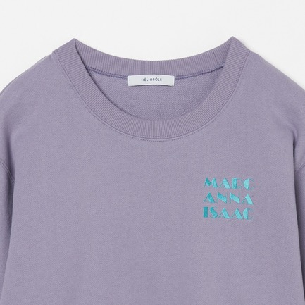 LOGO SWEAT SHIRT 詳細画像 パープル 2