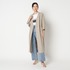 DUNGAREES LINEN LONG COAT 詳細画像