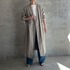 DUNGAREES LINEN LONG COAT 詳細画像