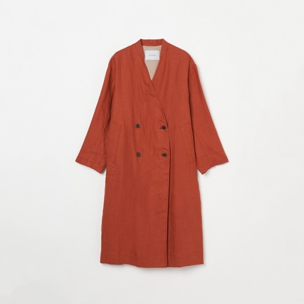 DUNGAREES LINEN LONG COAT