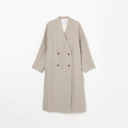 DUNGAREES LINEN LONG COAT