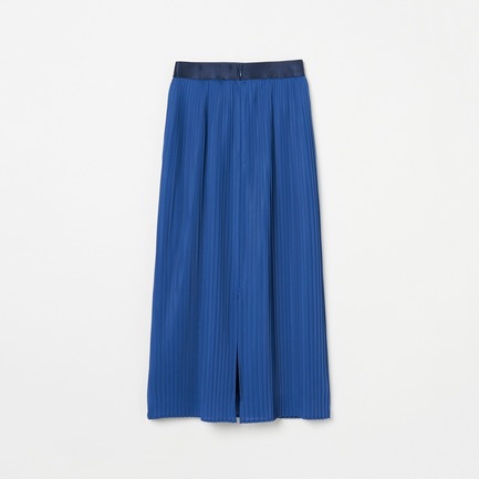 PLEATED I LINE SKIRT 詳細画像 ブルー 1