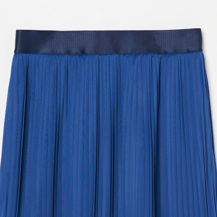 PLEATED I LINE SKIRT 詳細画像 ブラック 2