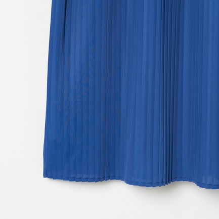 PLEATED I LINE SKIRT 詳細画像 ブルー 4