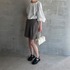 GATHERED NECK BLOUSE 詳細画像