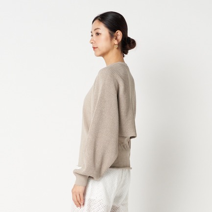 LINEN ENSEMBLE KNIT 詳細画像 ベージュ 12