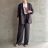 the EDITOR PANTS(LINEN) 詳細画像