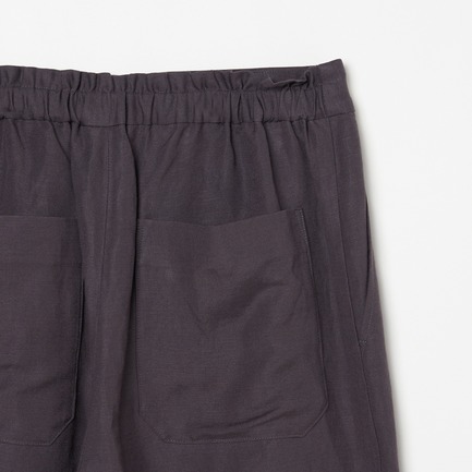 the EDITOR PANTS(LINEN) 詳細画像 ミディアムグレー 4