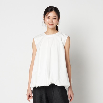 BALLOON HEM BLOUSE 詳細画像 ホワイト 1