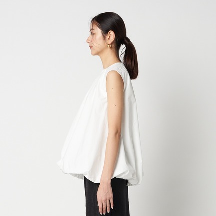 BALLOON HEM BLOUSE 詳細画像 ホワイト 2