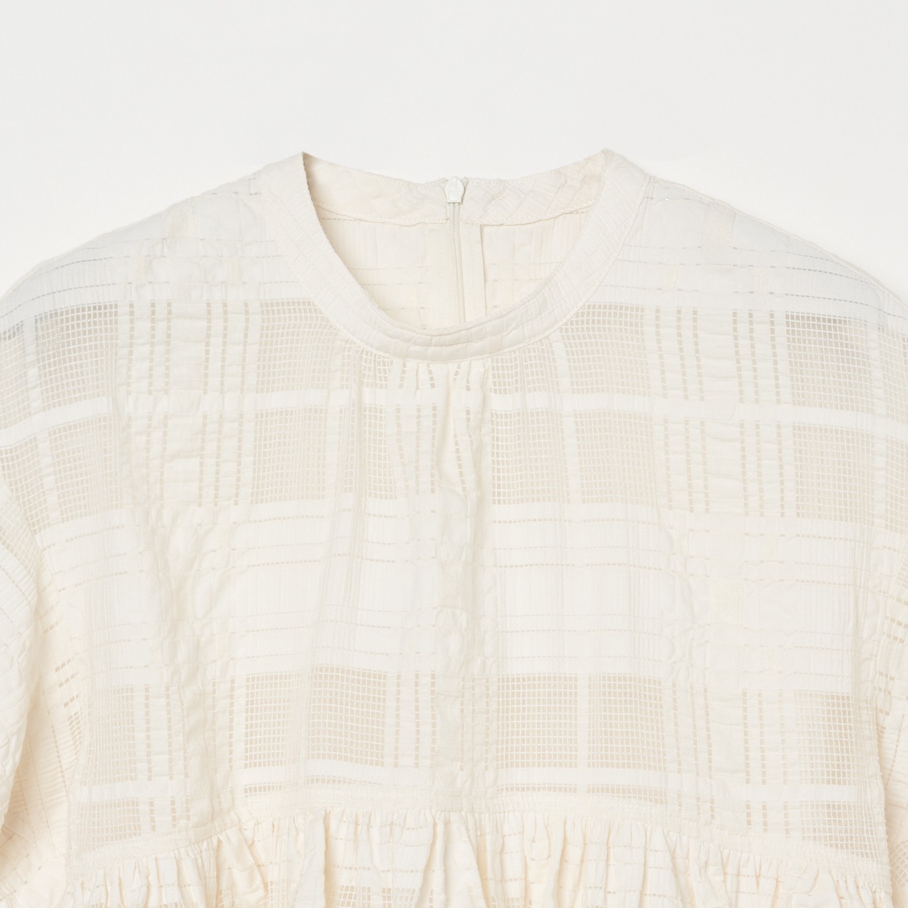 LACE GATHERD BLOUSE｜HELIOPOLE｜HÉLIOPÔLE（エリオポール