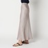 SATIN MAXI FLARE SKIRT 詳細画像